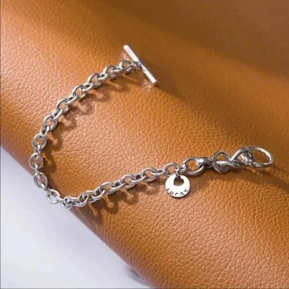 925 STERLING SILVER LOVE HEART BRACELET, NICE BRACELET, CUTE BRACELET - Picture 6 of 6